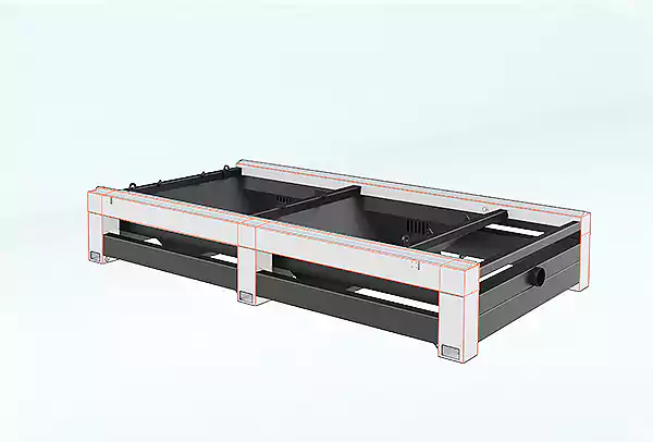Heavy Duty Machine Bed
